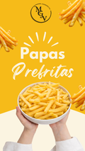 Papas Prefritas 1kg-3kg-5kg-10kg