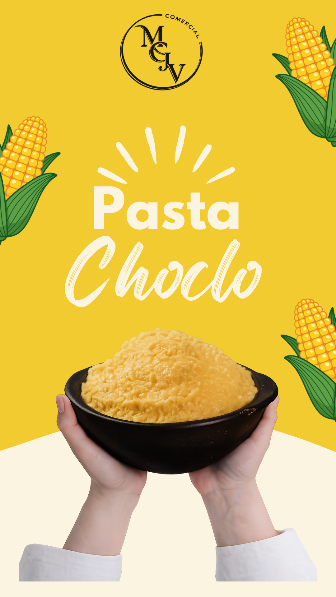 Pasta de Choclo Congelado Sin Condimentos 1kg-3kg-5kg