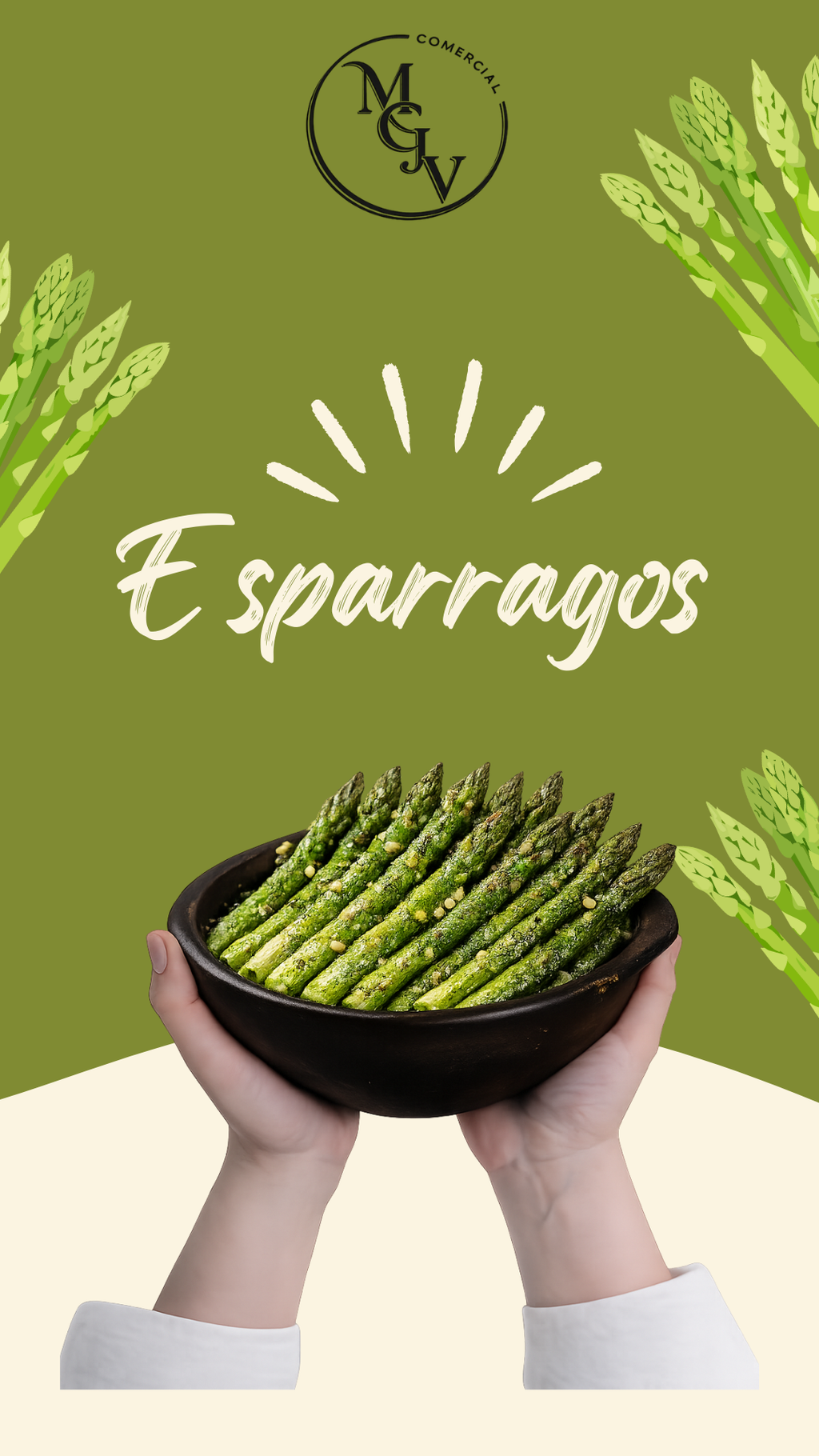 Esparragaos Congelados 1kg-3kg-5kg