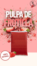 Pulpa De Frutilla Congelada 1kg-3kg-5kg